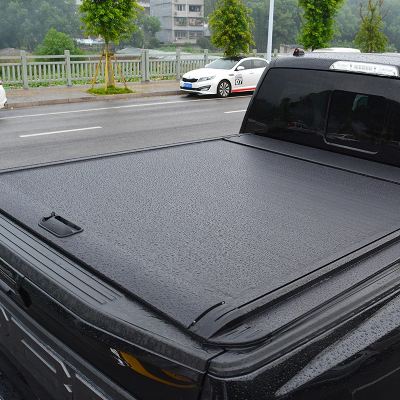 

low profile retractable foldable tonneau cover soft series for Hilux Revo Vigo Tundra Tacoma toyota Mazda BT-50