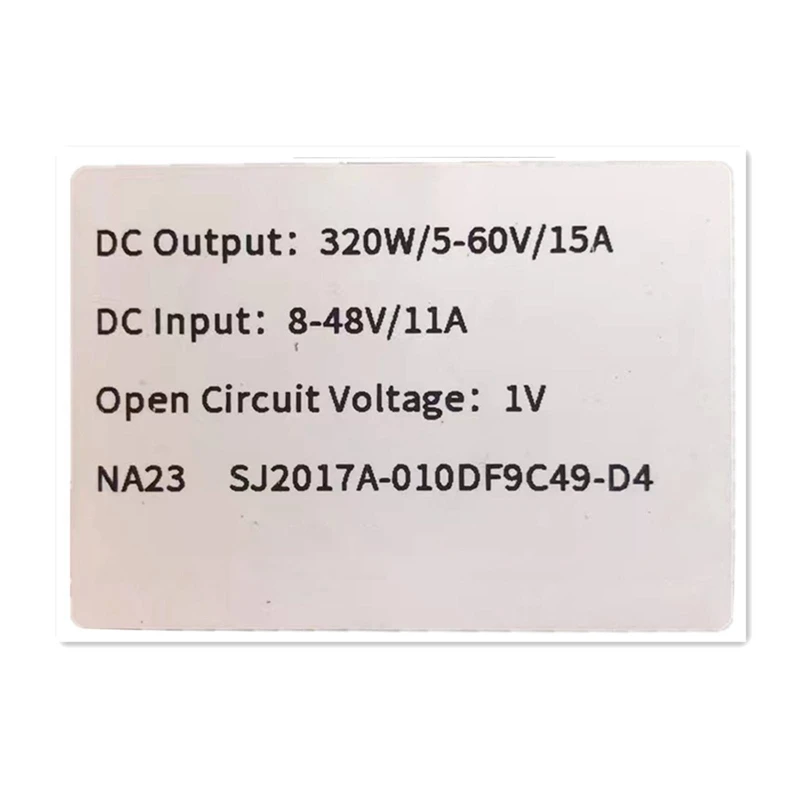 320 Вт оптимизатор солнечной панели для устойчивости к напряжению