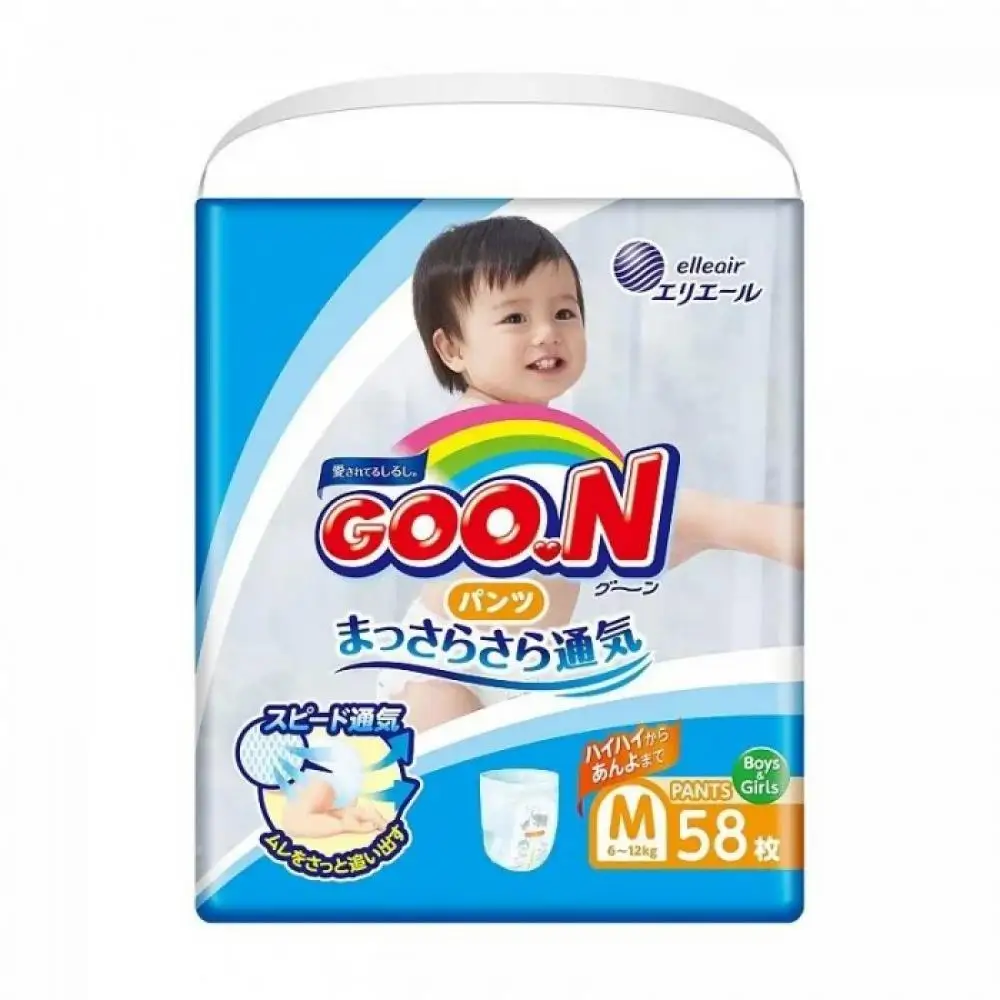 Подгузники-трусики GooN M (6-12 кг) 58 шт. |