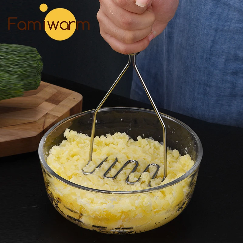 

1 шт., пресс для картофеля из нержавеющей стали 304