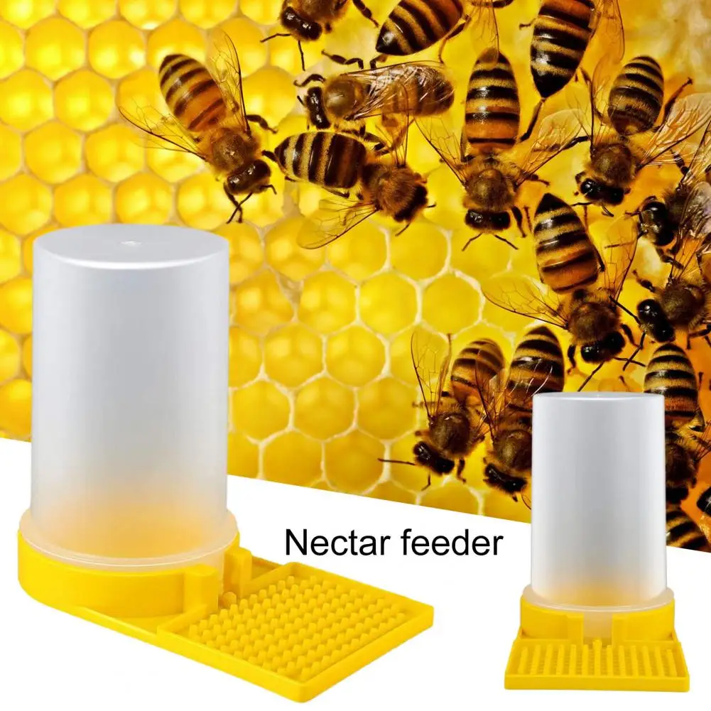 

Feed Plastic Beekeeping Honey Entrance Bee Feeder Bottle Outdoor Supplies