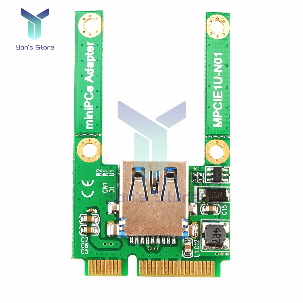 Мини-адаптер для ПК плата расширения со слотом карты PCI-E на USB адаптер интерфейса