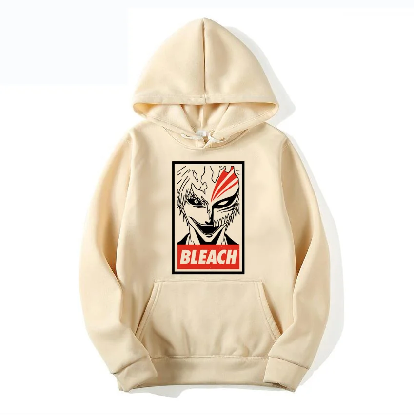 

bleach hoodies male y2k aesthetic hip hop grunge manga men clothing hoddies Korea