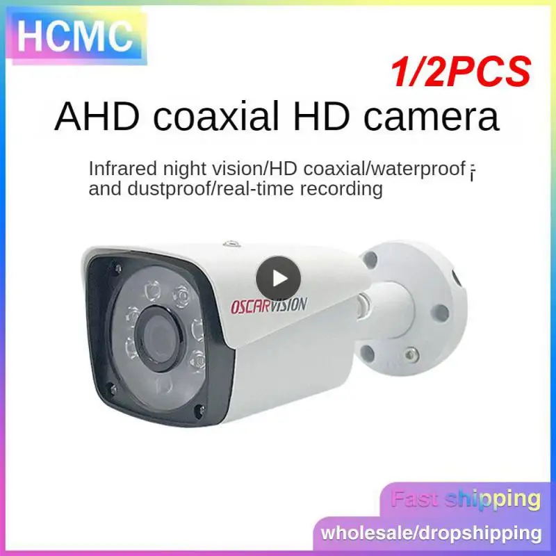 

1/2PCS Analog Camera IMX335 AHD 5MP 1080P Home CCTV Video Surveillance Security Protection Outdoor Waterproof 2MP IMX323 Sensor