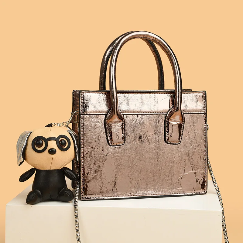 Fashion Women Casual Tote Bags High Quality PU Leather Purses And Handbags Cute Bright Color Female Shoulder Bag Designer Bolsos