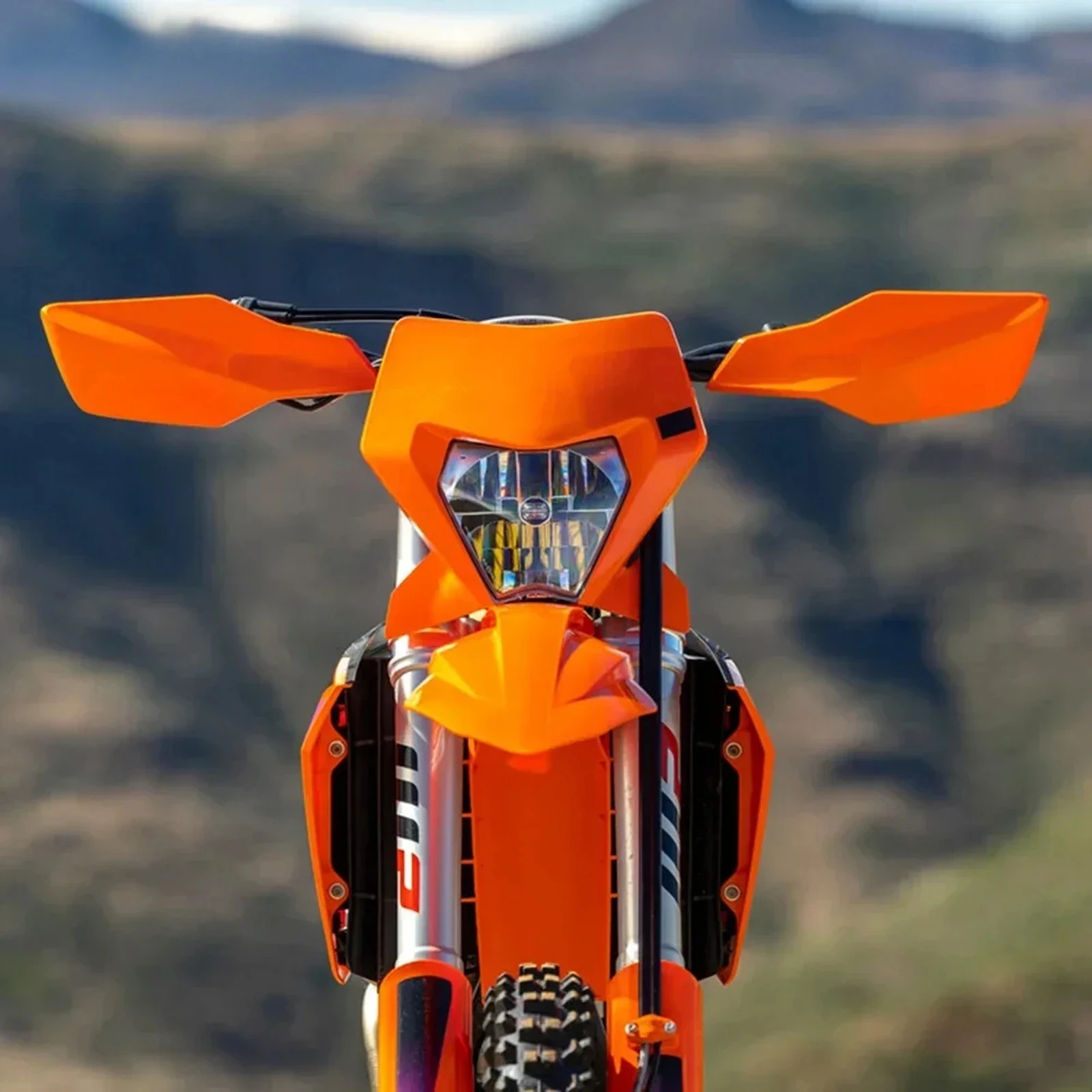 Фото Защитные накладки на руль для мотоциклов KTM SX SXF EXCF XCW XCF XC 50 65 85 125 150 250 350 450 2017-2024, аксессуары для мотоциклов №1