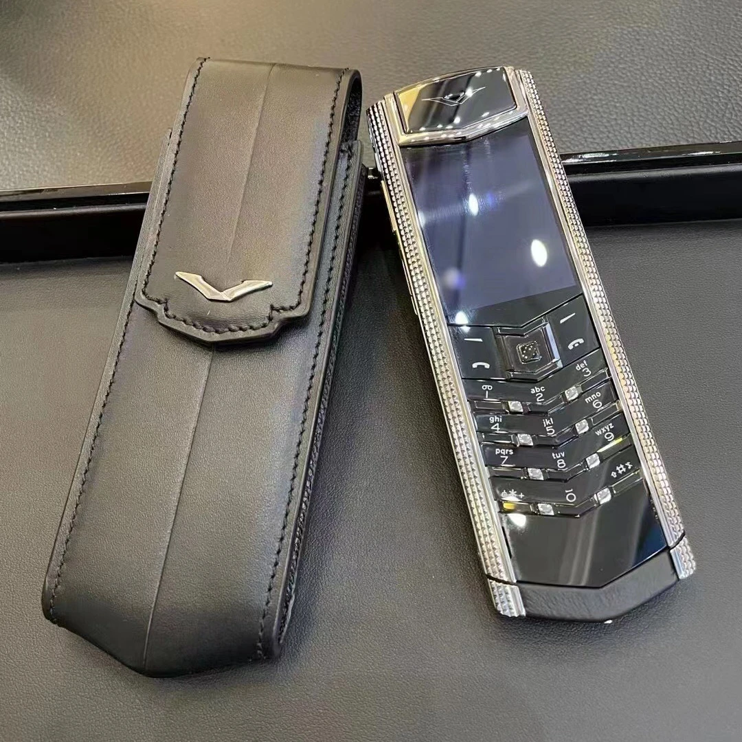 refurbished original 11 vertu signature k8 mobile phone high end customized mobile phone high quality mobile phone free global shipping
