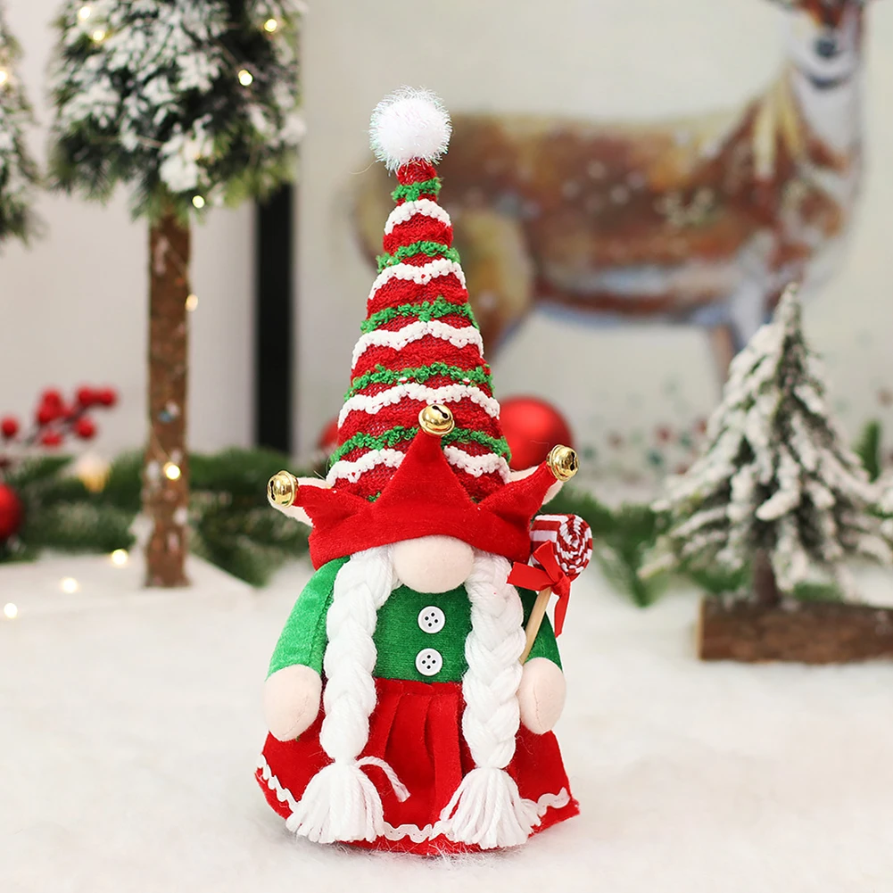

Merry Christmas Ornaments DIY Xmas Gift Santa Claus Snowman Tree Pendant Doll Hang Decoration For Home Noel Natal Happy New Year