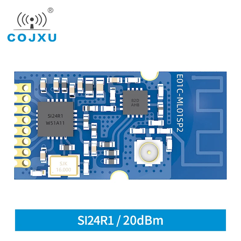

E01C-ML01SP2 Si24R1 2.4Ghz 100mW 20dBm 1.8km range RF Module Transceiver for replacement of nRF24L01