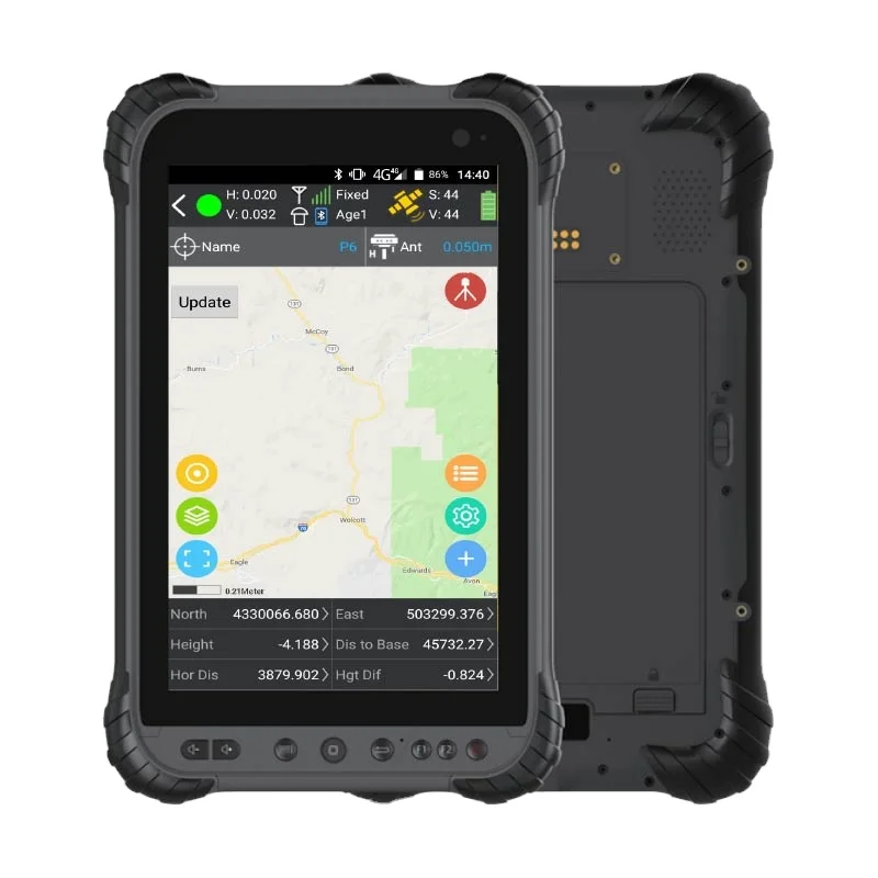 8-дюймовый портативный GPS-сборщик данных Power Gnss Rtk A800 Android с заводской ценой