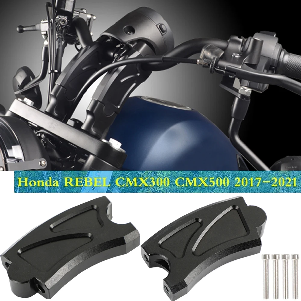 

Держатель для руля Rebel 500, переходник для руля Honda CMX500, CMX 300, CMX300, 2017, 2018, 2019, 2020, 2021