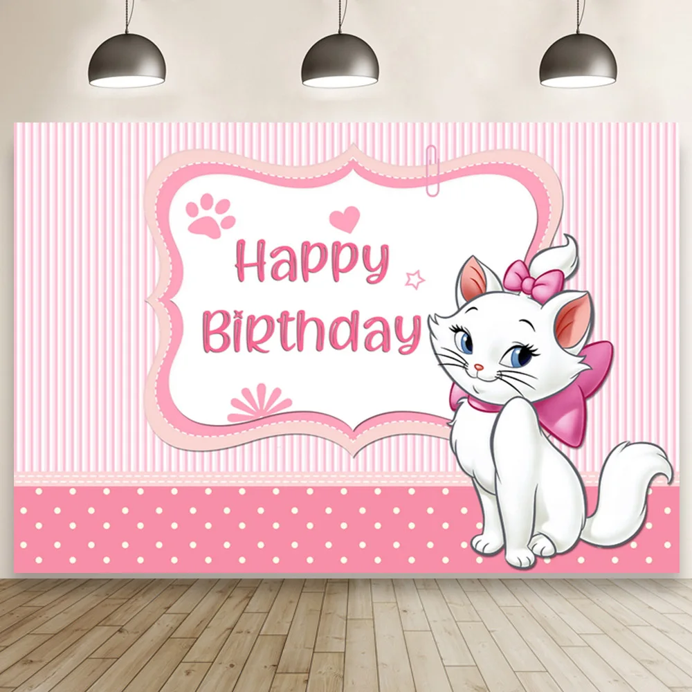 Лидер продаж 2022 Виниловый фон для фотосъемки с изображением Мари аристокотов из