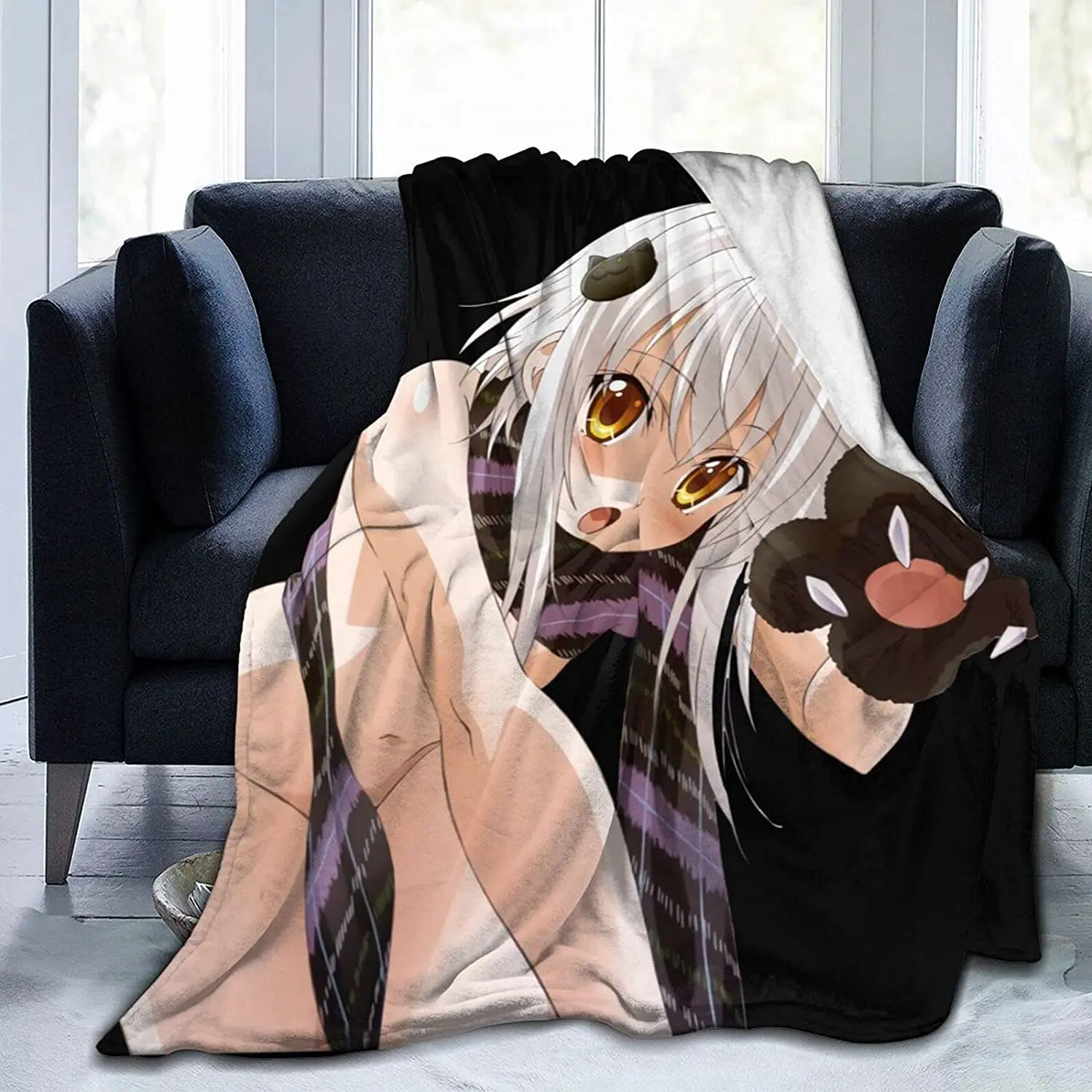 

Koneko Toujou Fluffy Soft and Comfortable Blanket, Anime Warm Embrace of Sympathy