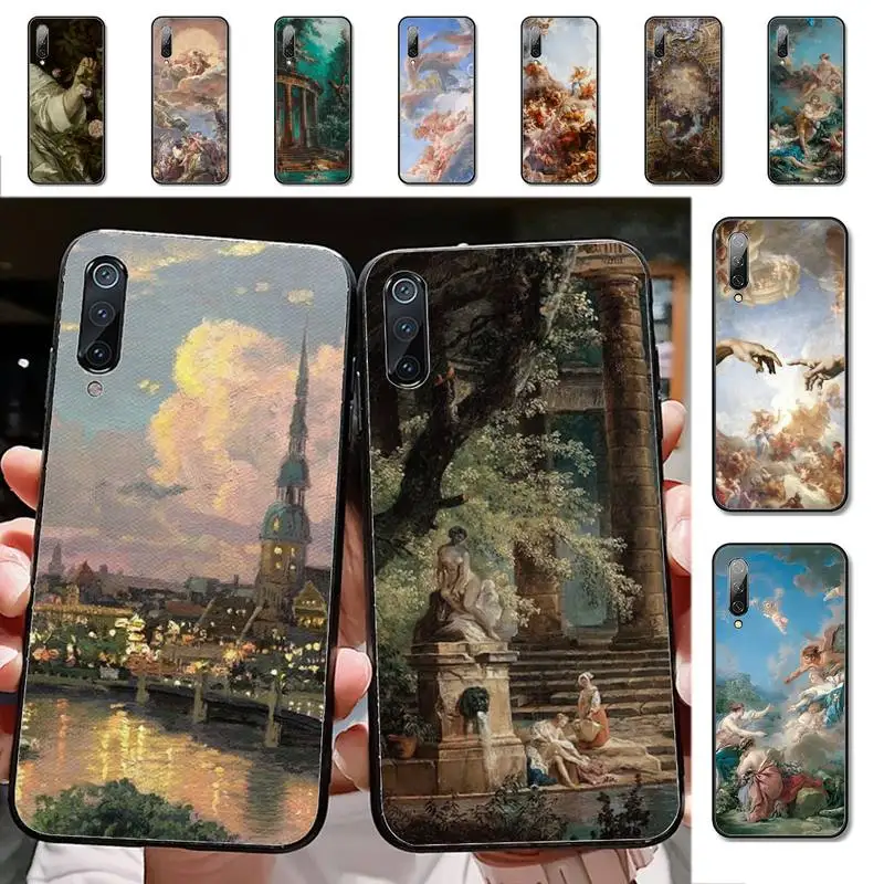 

Renaissance Art Painting Phone Case for Xiaomi mi 8 9 10 lite pro 9SE 5 6 X max 2 3 mix2s F1