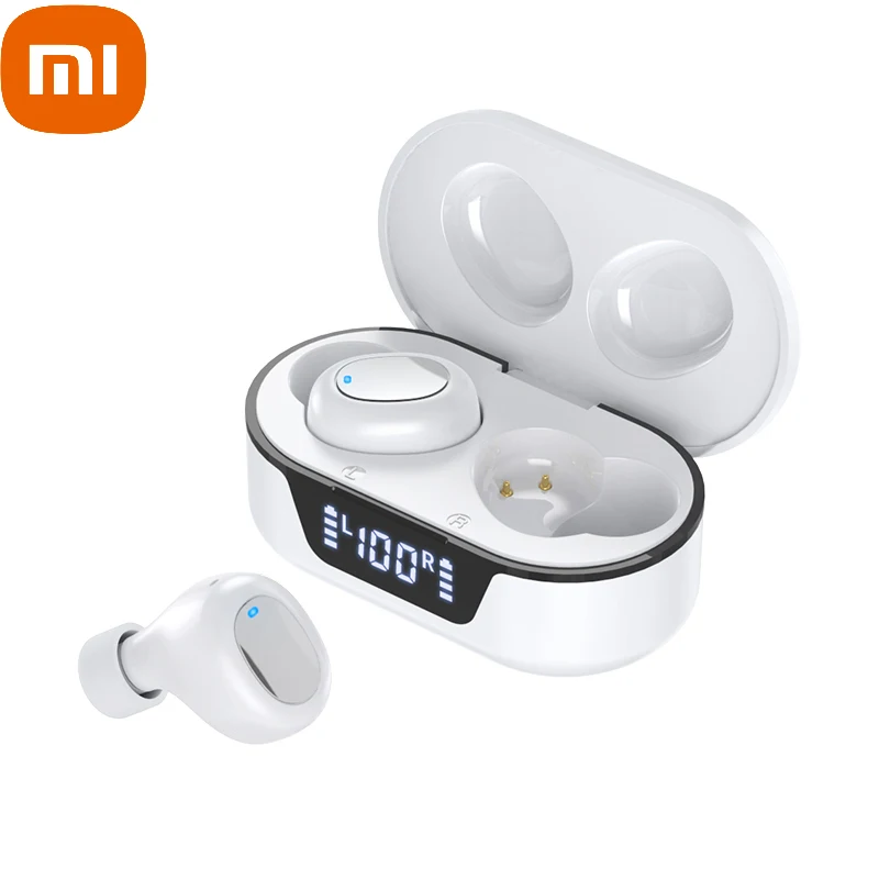

XIAOMI Bluetooth Earphones for Phone Stereo Wireless Headphones Earphone 24 Hour Long Play Time LED Display Wireless Headsets