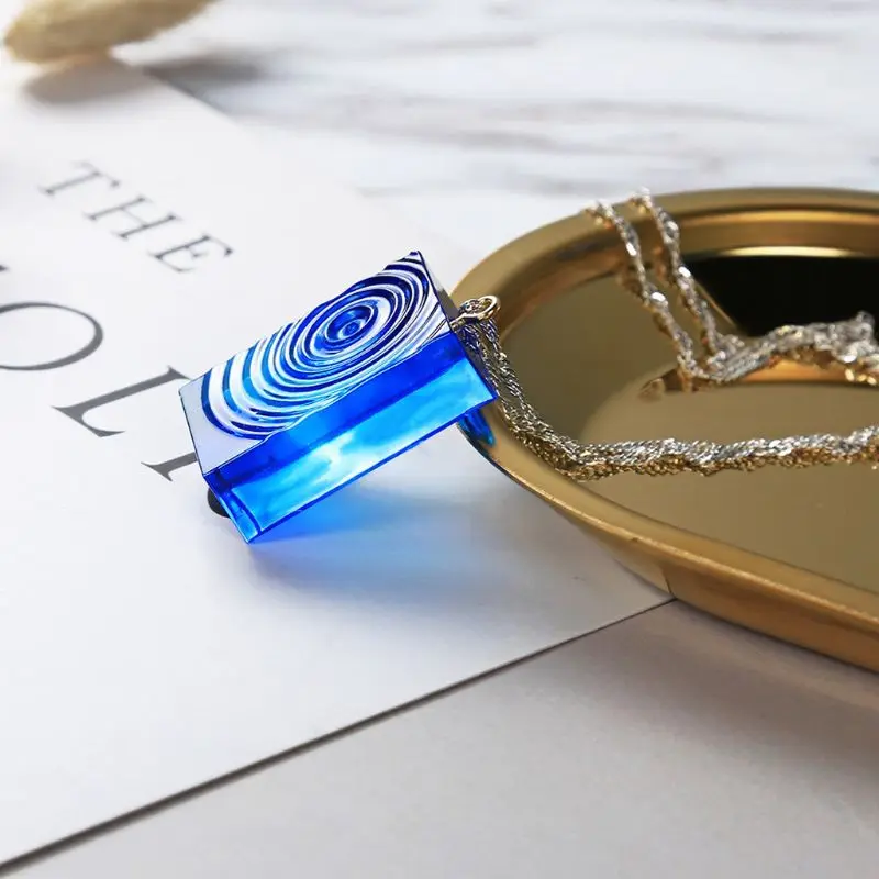 4 силиконовые формы с водной рябью для изготовления ювелирных изделий из смолы