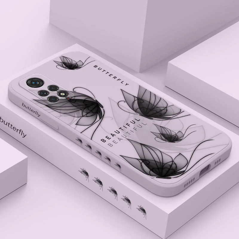 

Phantom Butterfly Phone Case For Xiaomi Redmi Note 12 12S 11 11E 11S 11T 10 10A 10T 10S 9T 9 8 7 Pro 10C 9A 9C 9T 4G 5G Cover