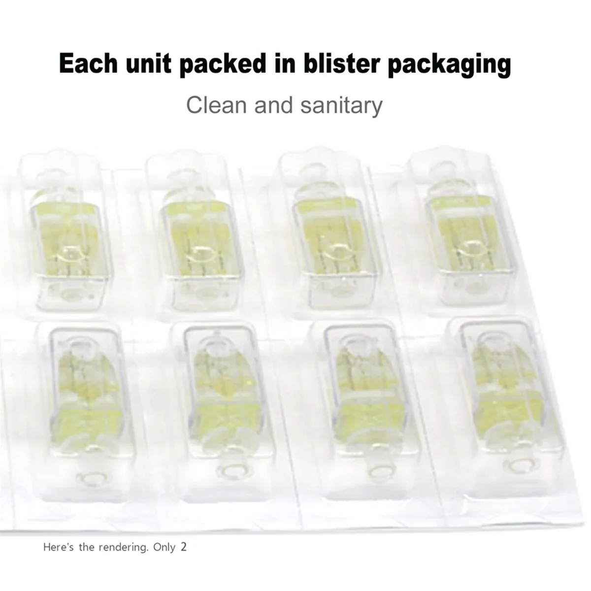 Одноразовая кристаллическая 5-контактная мультиигла для мезотерапевтических