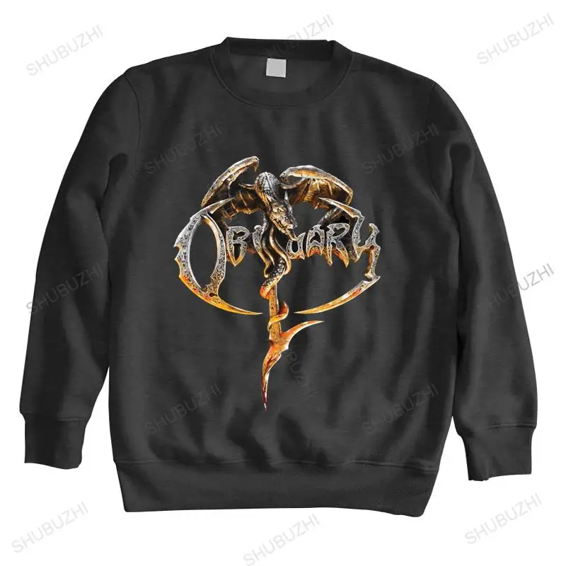 

new arrived men hoodie autumn Obituary - Obituary hoodies hoody Brand Clothes Slim Fit Printing cotton sweatshirt male hoody