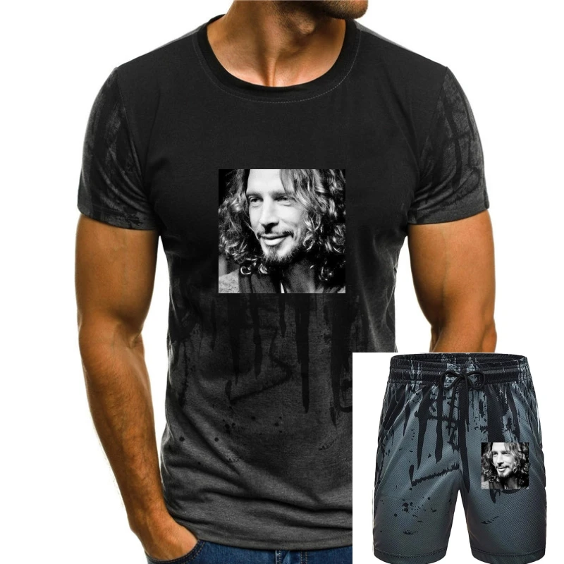

Chris Cornell Woman Shirt 100% Cotton Short Sleeve Summer T-Shirt