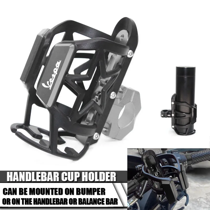 

For VESPA Granturismo 125 200 GTS125 GTS250 GTS S125/150/300 Motorbike Beverage Water Bottle Drink Cup Holder Sdand
