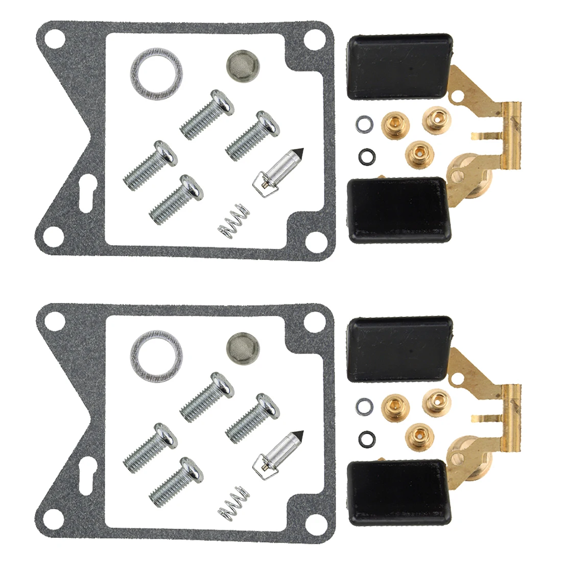 

DWCX 2 Sets Motorcycle Carburetor Repair Carb Rebuild Kit Fit For Yamaha Virago XV920 1983 1982 1981