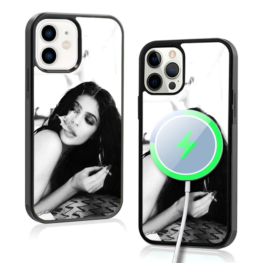 Чехол для телефона Star K-KYLIE-J-JENNERS IPhone 16 15 Pro Max чехол 14 Plus 13 12 11 магнитный