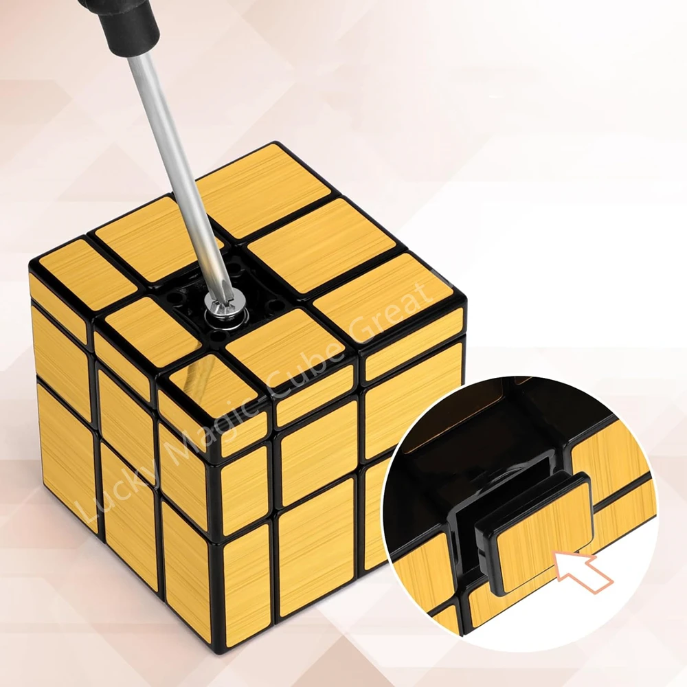 Qiyi Mirror Cube 2x2/3x3 Многофункциональный Профессиональный Скоростной Волшебный Куб С