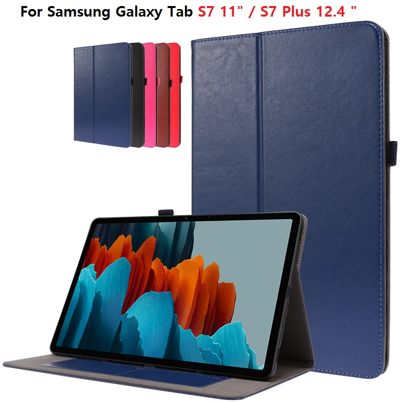 

For Samsung Galaxy Tab S7 Plus SM-T970 SM-T975 12.4 Case Fashion Cover Funda For Galaxy Tab S7 Tablet 12.4 11 inch SM-T870 Caqa