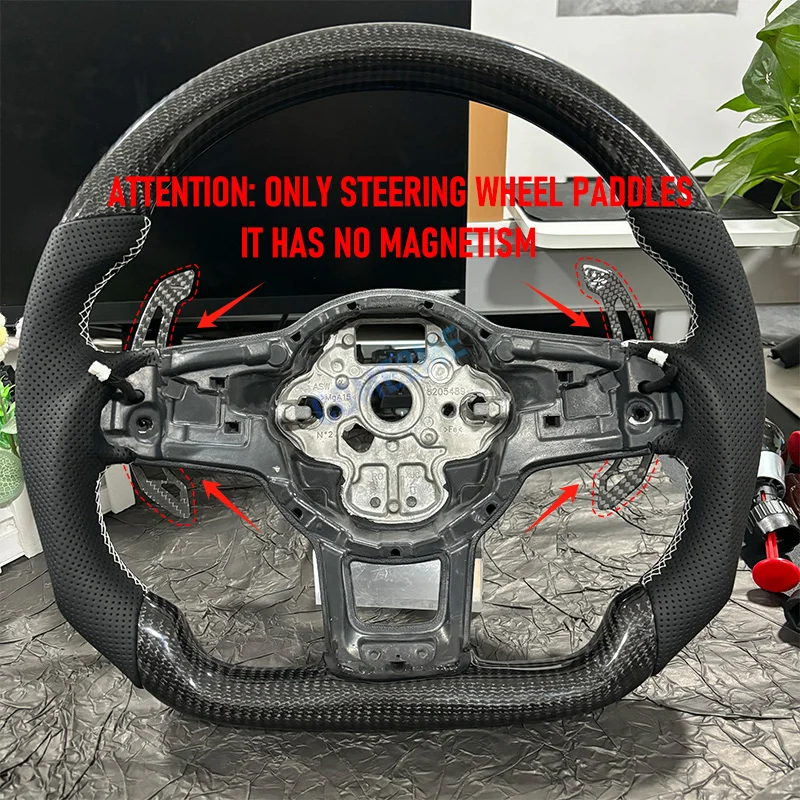 Удлинитель весла из углеродного волокна для VW Golf MK7 R-Line Polo GTI Jetta GLI аксессуары