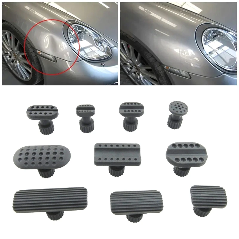 

10Pack Car Dent Repair Tool Dent Repair Tool Puller Tabs for Vehicle SUV Car 40JE