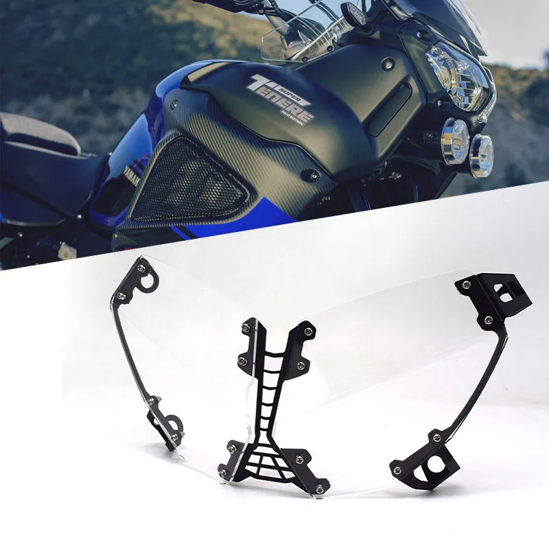

Аксессуары для мотоциклов YAMAHA XT1200Z Super Tenere XT 1200 Z 2010-2019 2018 2017 2016 Защитная крышка для передней фары