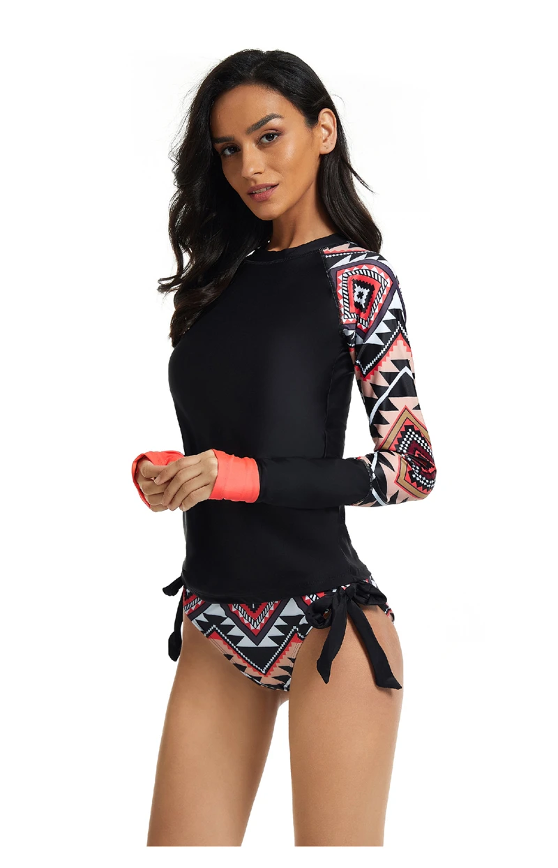 Новинка 2022 женский купальник с УФ-защитой и длинным рукавом защитой от солнца