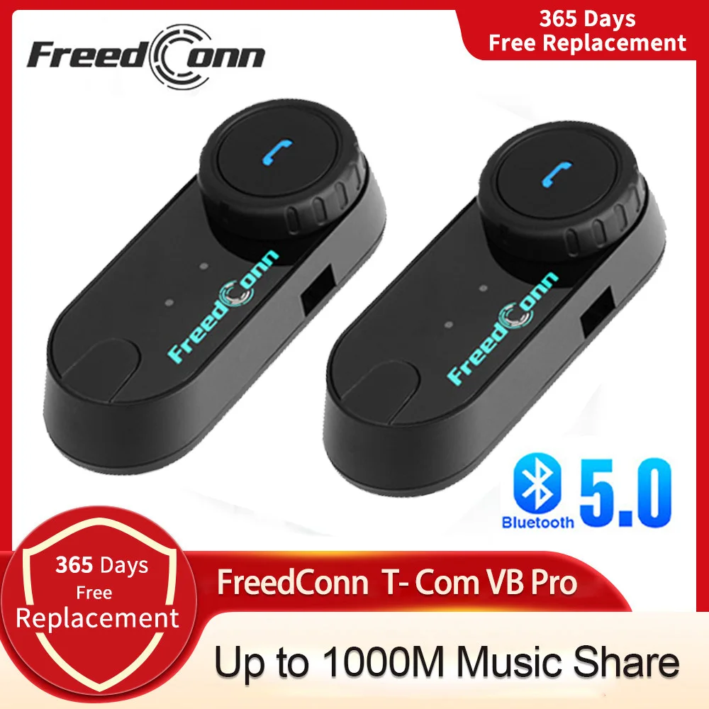 

Мотогарнитура Freedconn Bluetooth 5.0 С Функцией Интеркома, Поддержкой FM-радио И Музыки, Универсальным Сопряжением