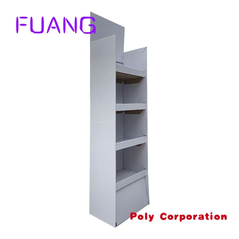 trade show stand foldable shelves custom funko pop cardboard for toys marketing store retail products paper cartone rack display