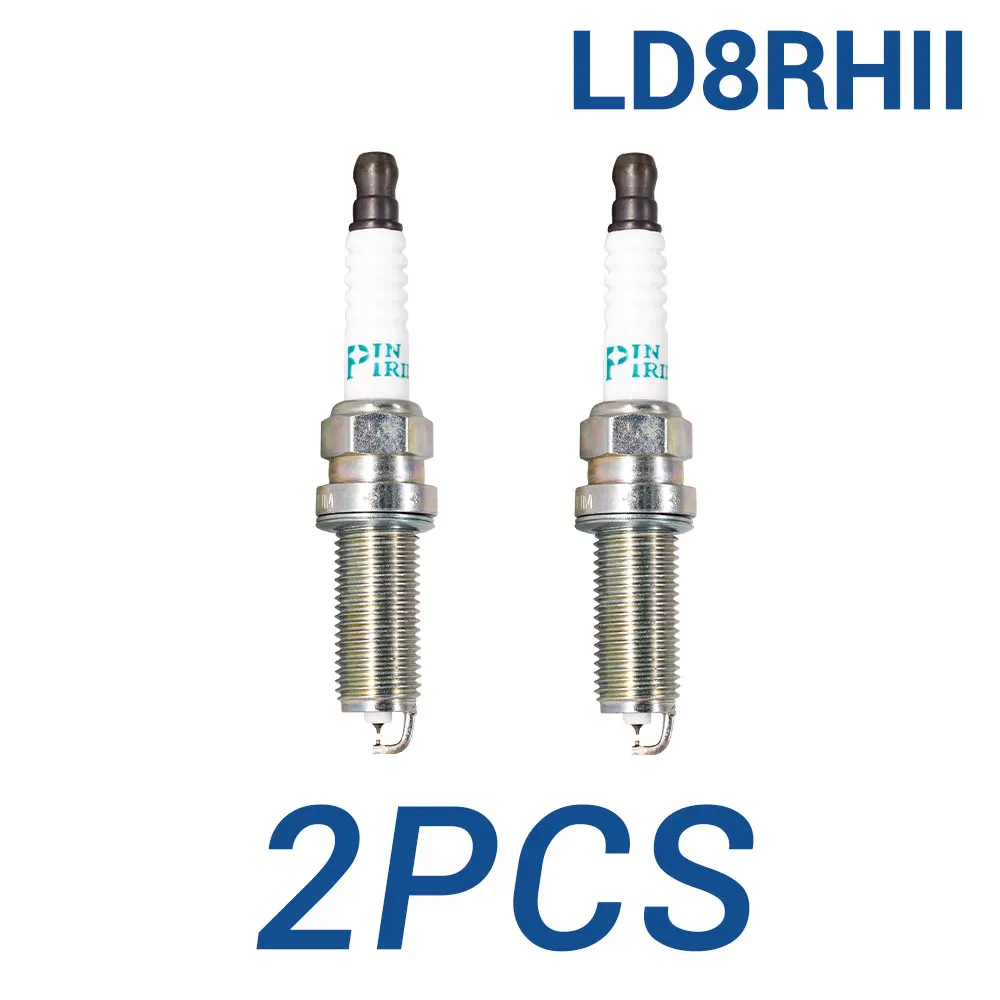 

2-8PCS Замена свечей для DENSO VDCH22F 95029/DILKAR8J9G TOYOTA 90919-01285 9091901285 Факел двойной иридиевой свечи зажигания LD8RHII