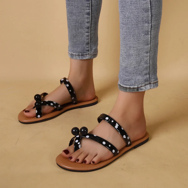 

Сандалии женские на плоской подошве, легкие Нескользящие шлепанцы, модная летняя Дизайнерская обувь