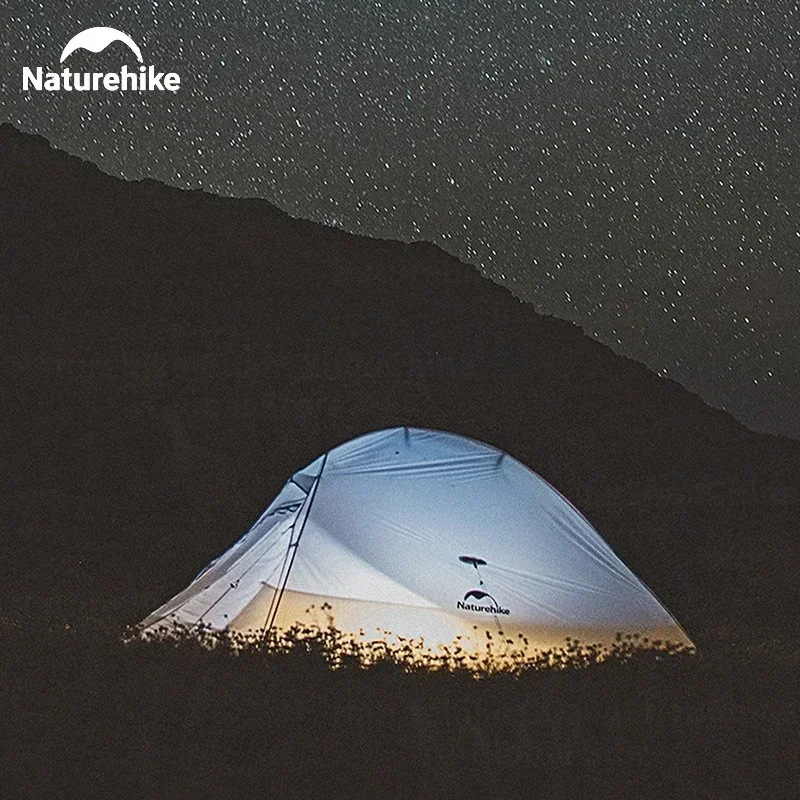 Палатка Naturehike Cloud Up 2 туристическая на 1-2 человек 980 г нейлон 10D силиконовая