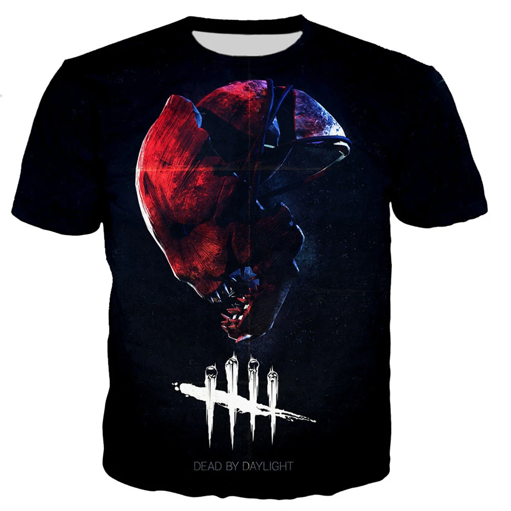 

2023 New Summer 3D Print Dead Daylight The Most Popular Game T-Shirt Men Women Loose Casual Fashion O-Neck Punk All-Match Tops