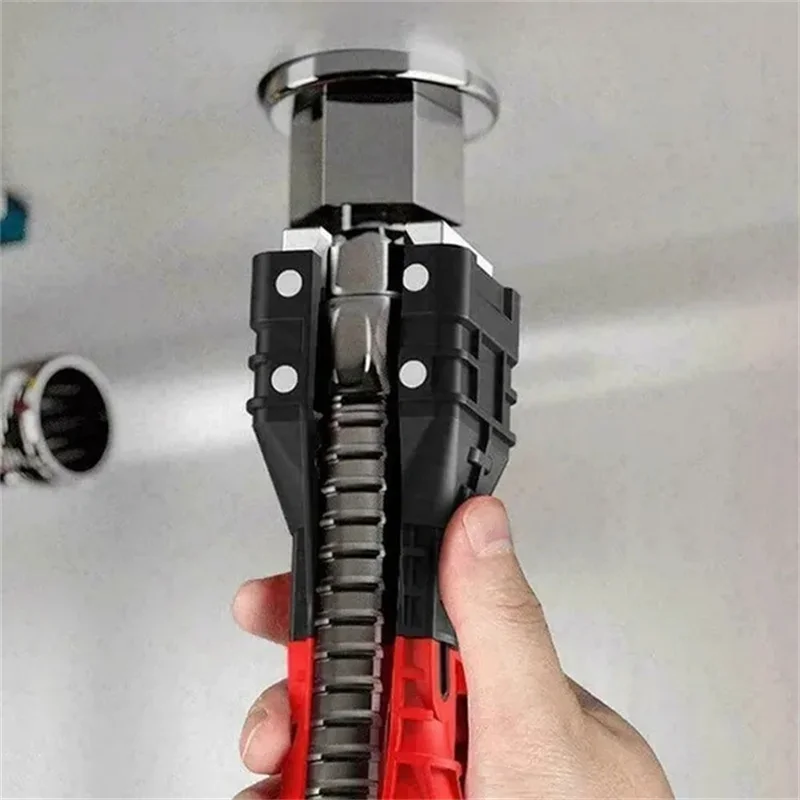 New 18 In 1 Faucet and Sink Installer Tools Pipe Wrench For Plumbers & Homeowners Kitchen Bathroom Maintenance Tool Hand Tools 3