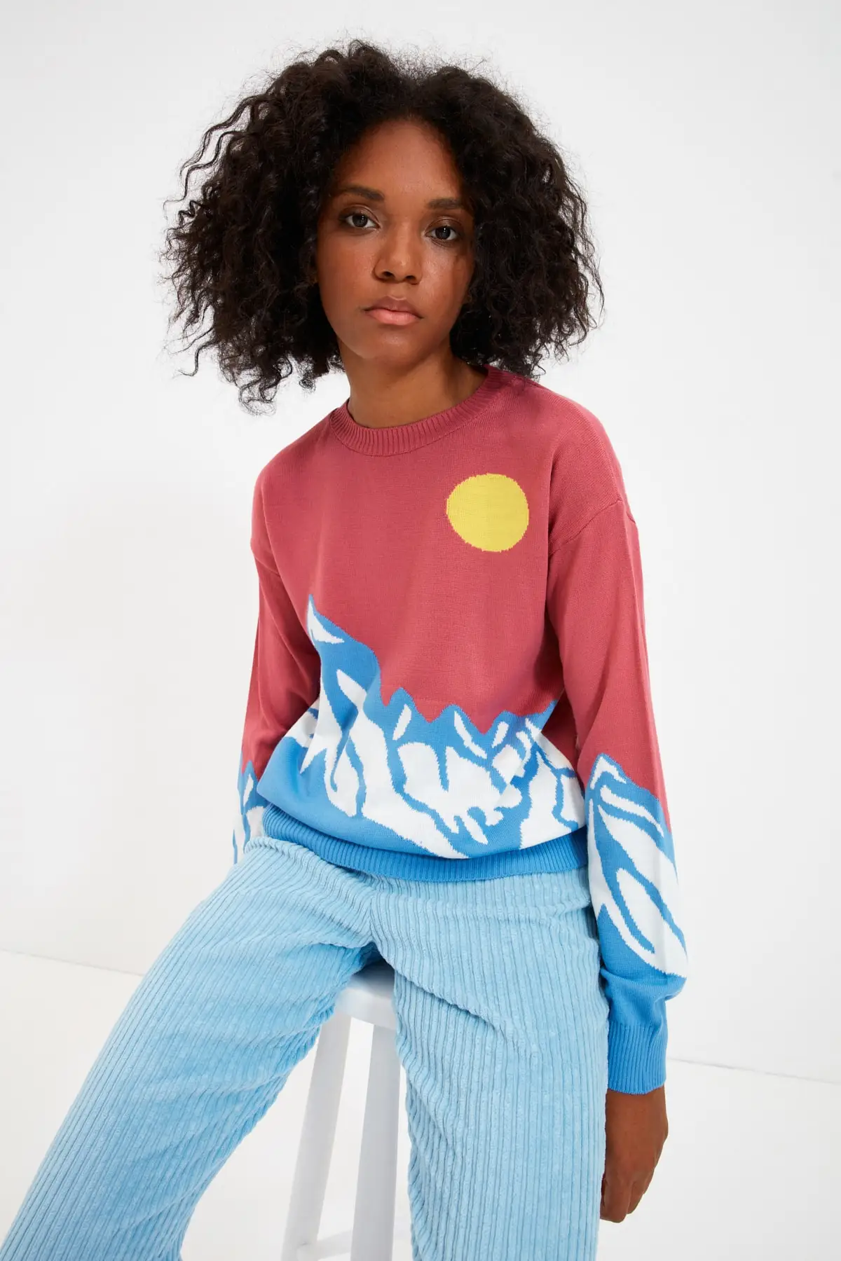 

Trendyol Jacquard Knitwear Sweater TWOAW22KZ1039