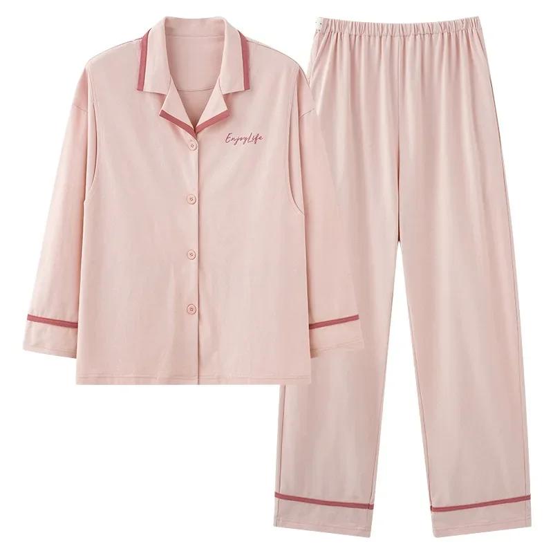 Пижамы для беременных женские хлопковые тонкие стильные послеродовые одежды