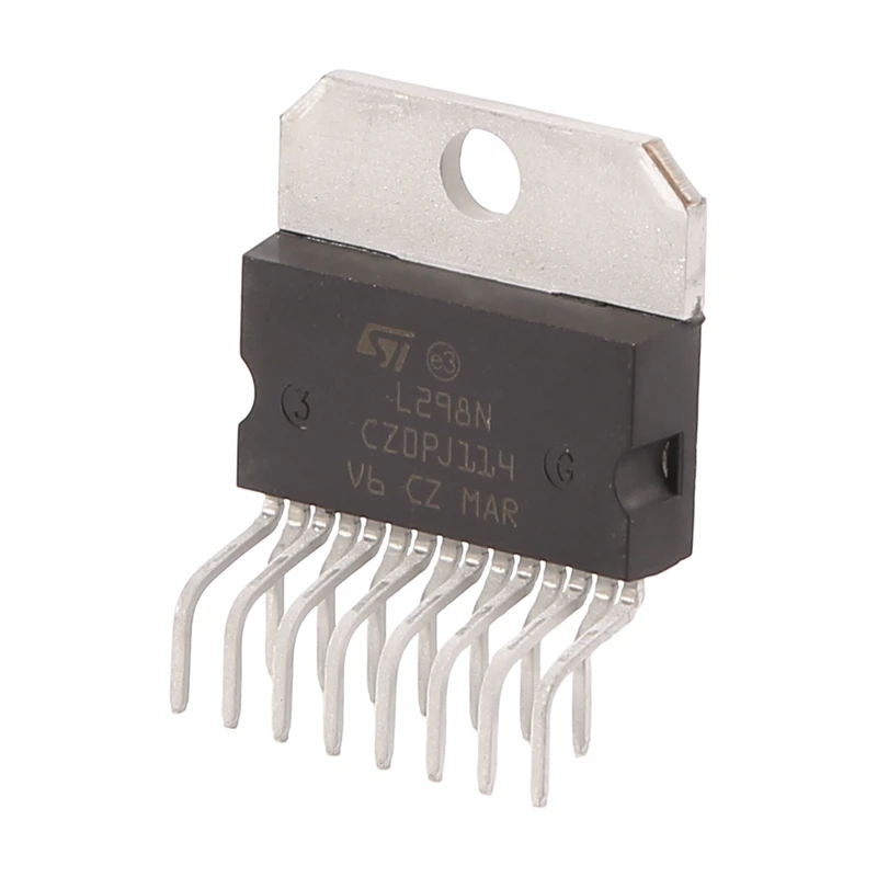 L298N Полумостовой модуль драйвера двигателя IC Линейный контроллер зажигания ZIP15