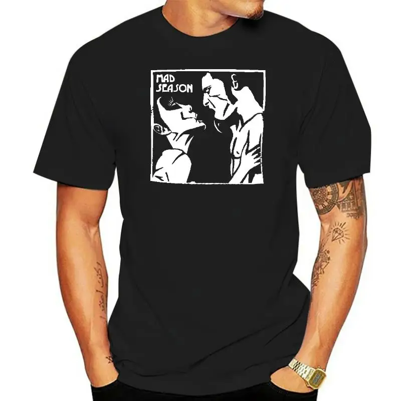 

Mad Season t shirtT shirt screen print short sleeve Black shirt men t shirt