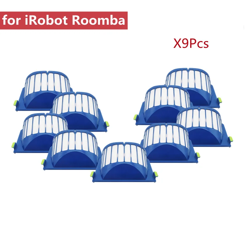 

Для iRobot Roomba 600 605 606 610 614 620 660 630 651 650 670 690 680 698 Hepa-фильтр Основная боковая щетка Запчасти Комплекты пылесоса
