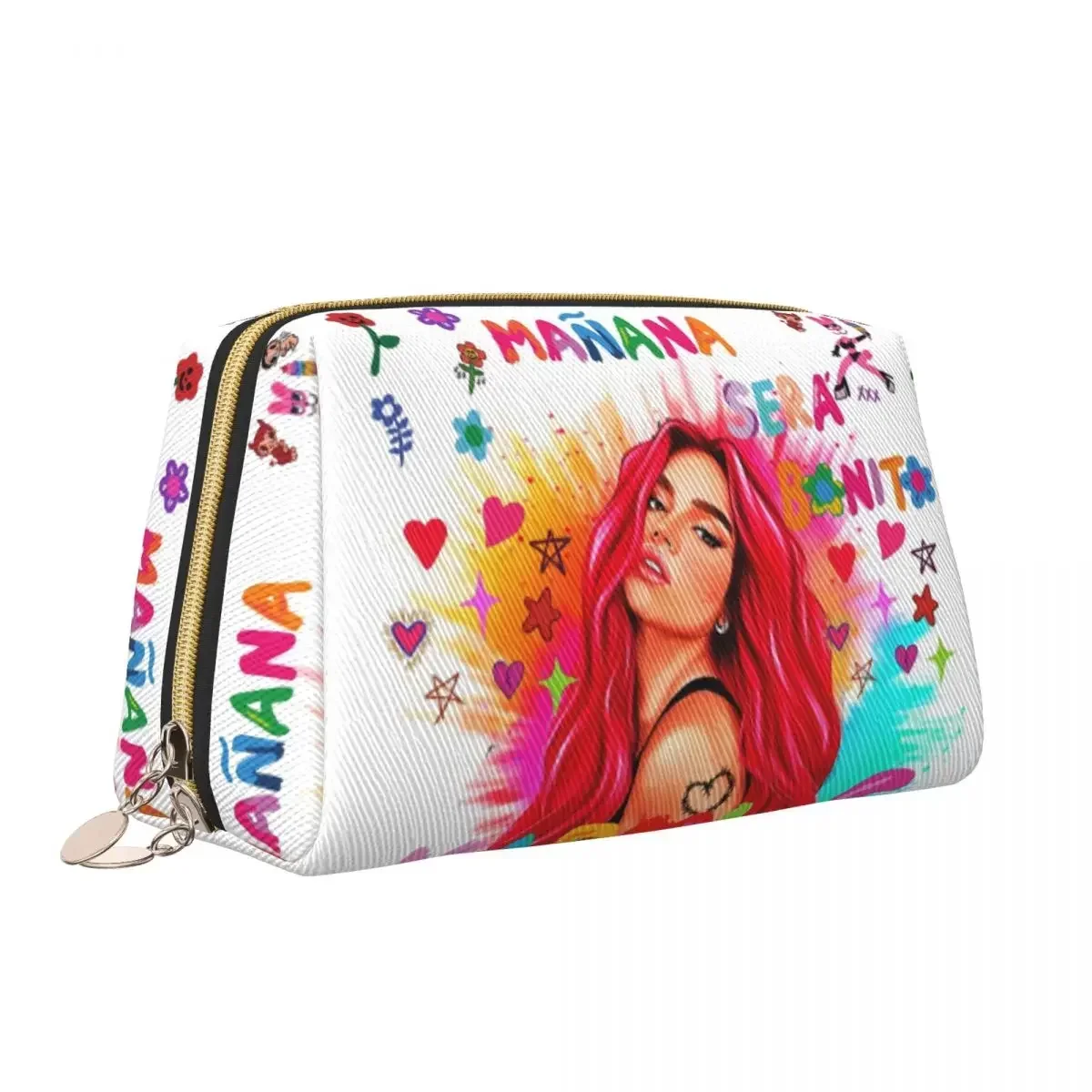 Косметичка Manana Sera с рисунком Бонито Колумбийская музыкальная певица Карол г