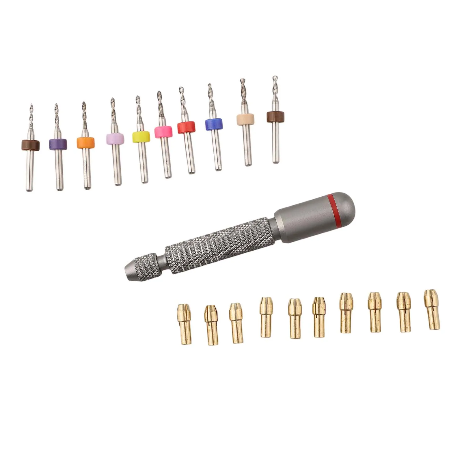 21 шт./компл. мини-набор ручных сверл ручные тиски деревообрабатывающие для модели