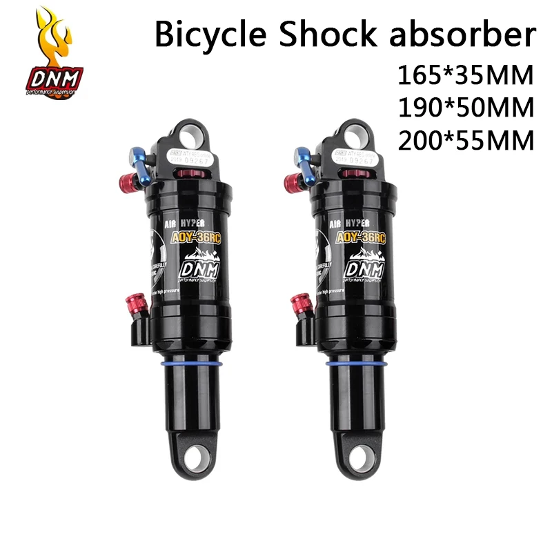 Задний амортизатор для горного велосипеда 165x35 / 190x50 / 200x55 мм