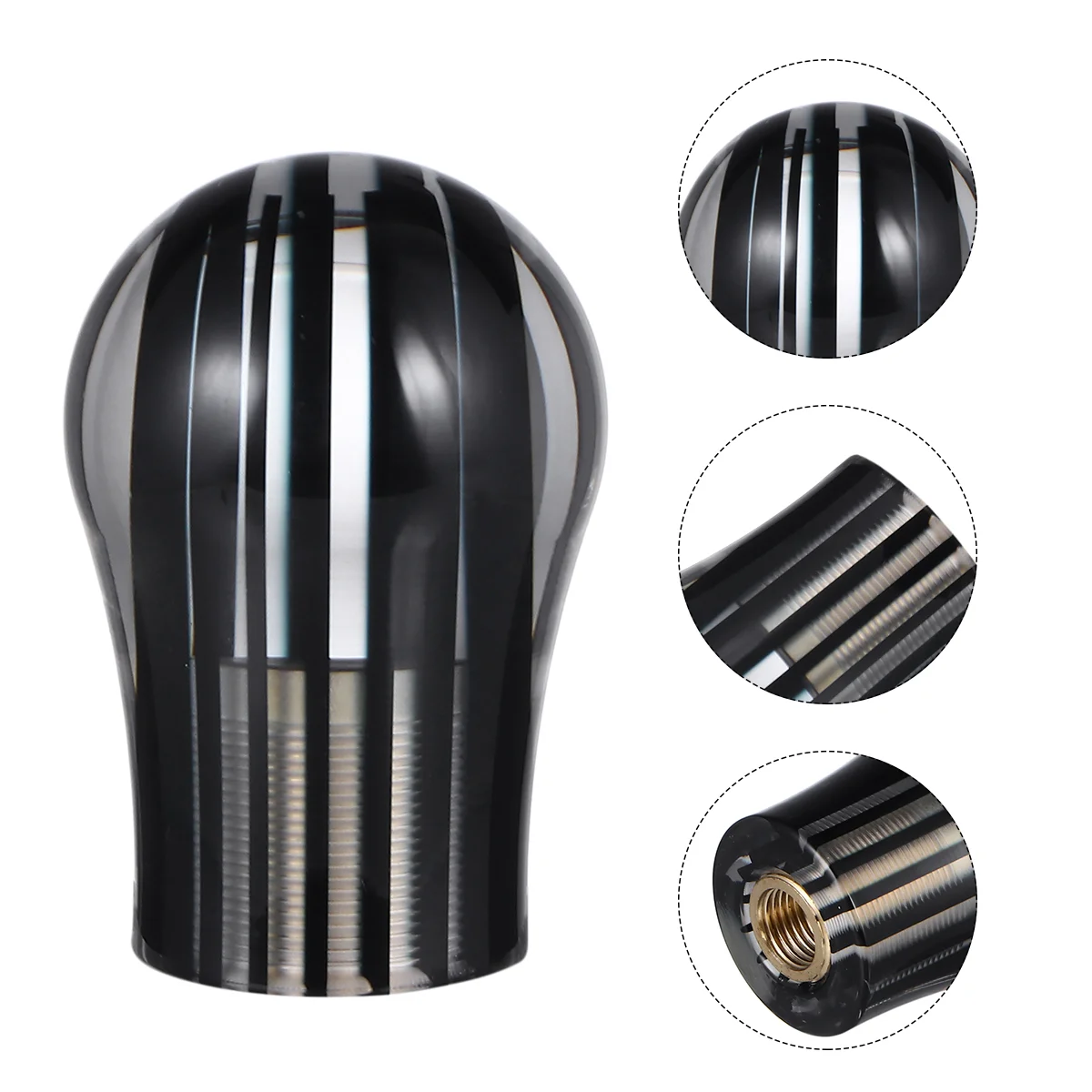 

Gear Knob Racing Shifter Manual Cars Shifter Knob L Automatic Gear Car Part Accessories Acrylic Gear Stick Head