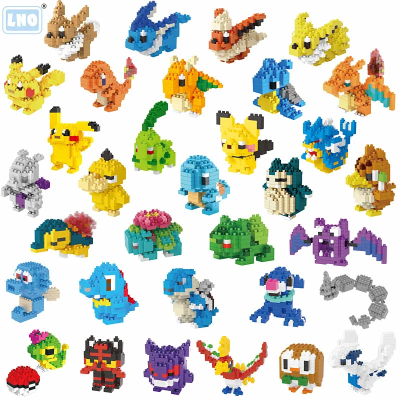 

LNO 083-252 Pokemon Children's puzzle block toys